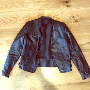 Faux Leather Jacket
